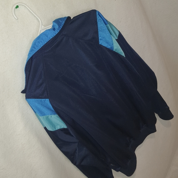 Puma Unisex Jacket Medium Blue Black Zipper. - Picture 5 of 7